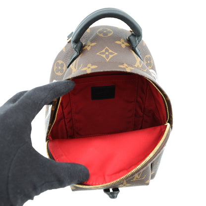 LOUIS VUITTON Palm Springs Backpack NoirM42971 Monogram Size MINI