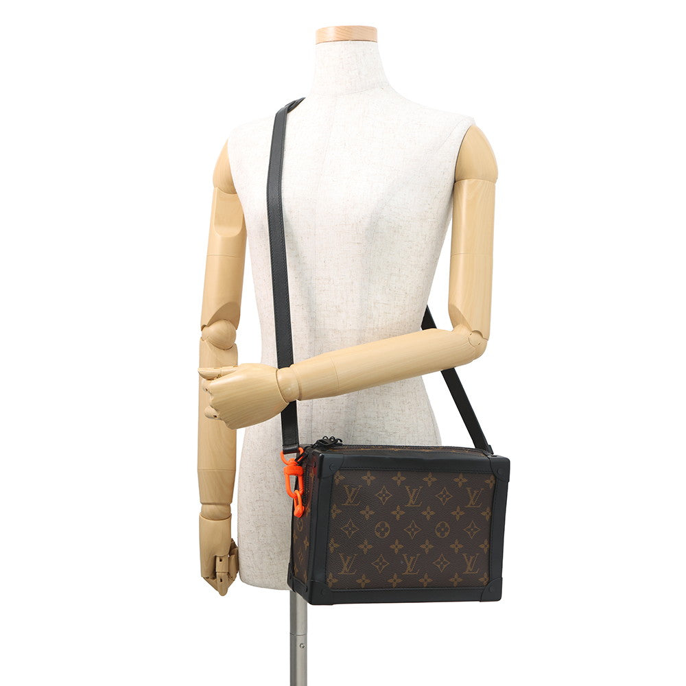 LOUIS VUITTON Soft Trunk NoirM44427 Monogram / Solar Powered Ray Virgil Abloh