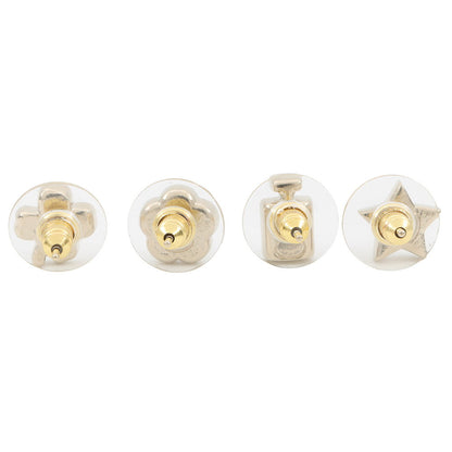 CHANEL Mini earrings set of 4ABF373 Metal Rhinestone