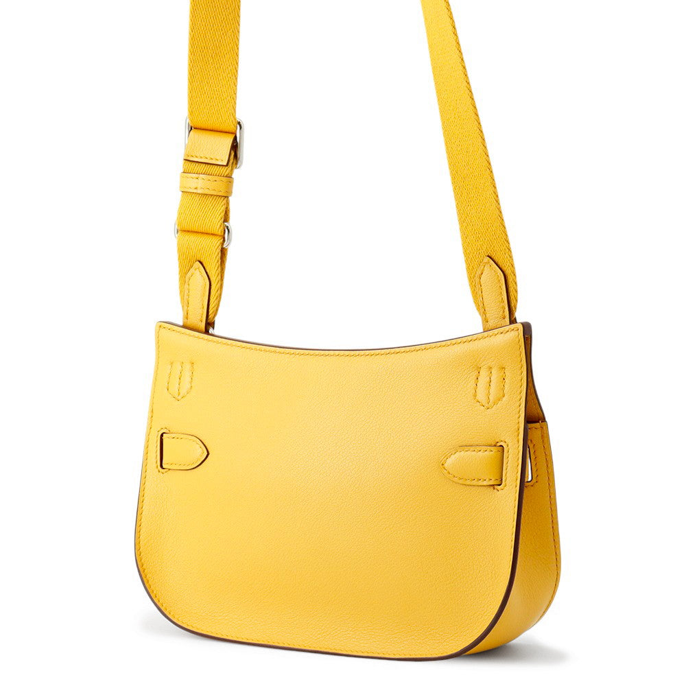 HERMES Jypsiere Jaune Ambre Evercolor Size Mini