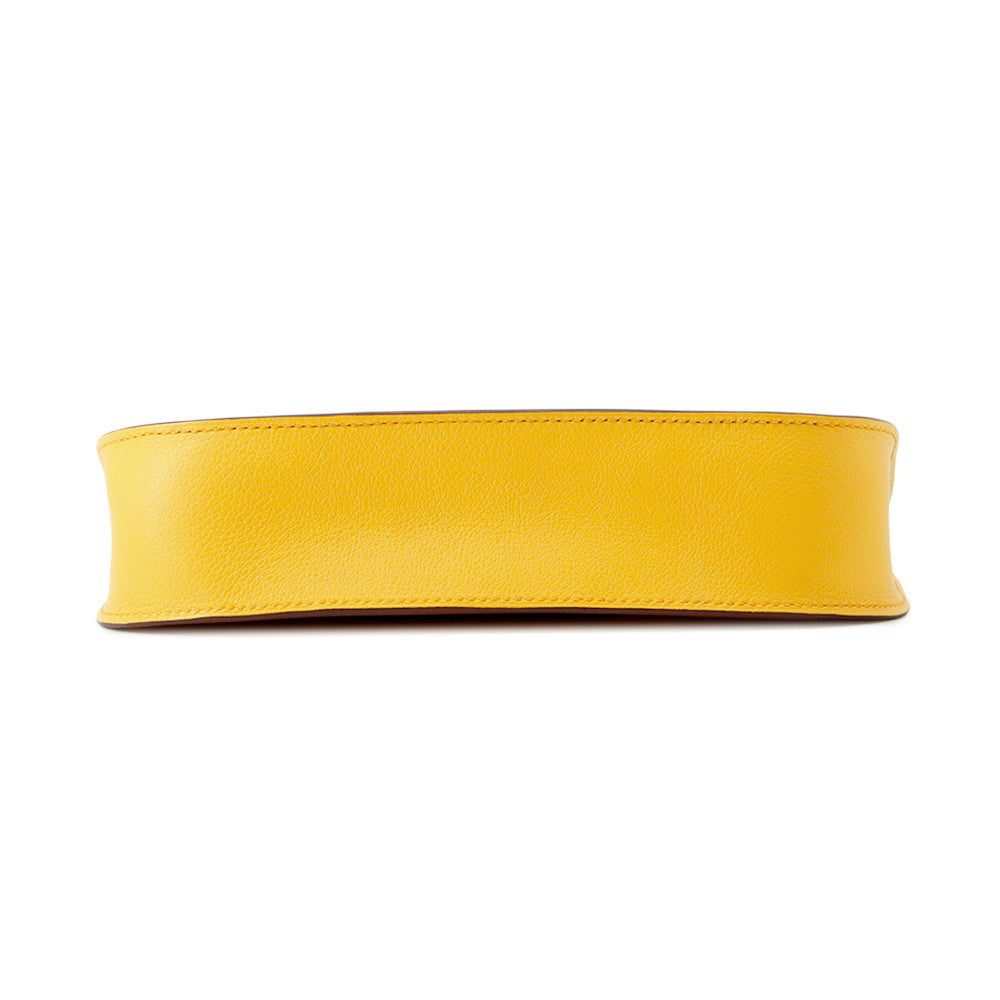 HERMES Jypsiere Jaune Ambre Evercolor Size Mini