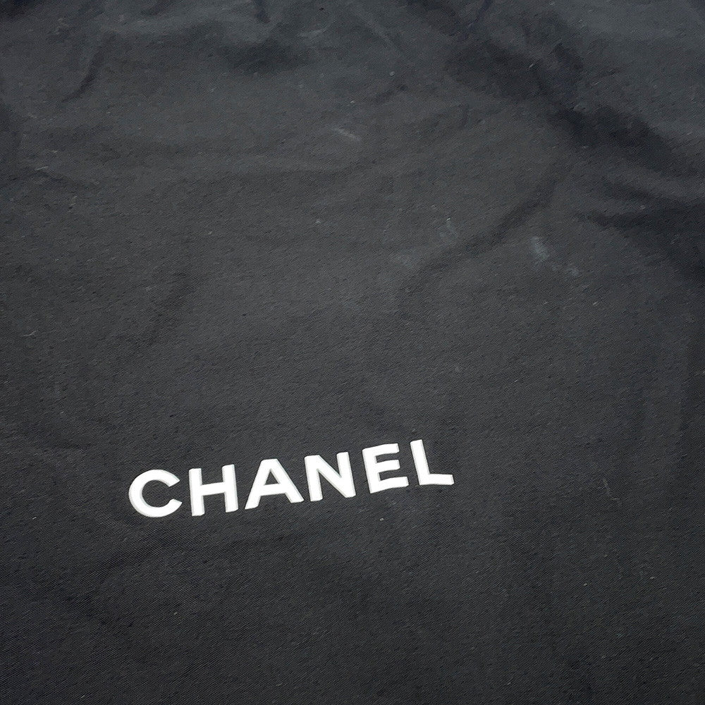 CHANEL Matelasse Shopping Tote Bag BlackAS0356 Calf Leather Size Medium