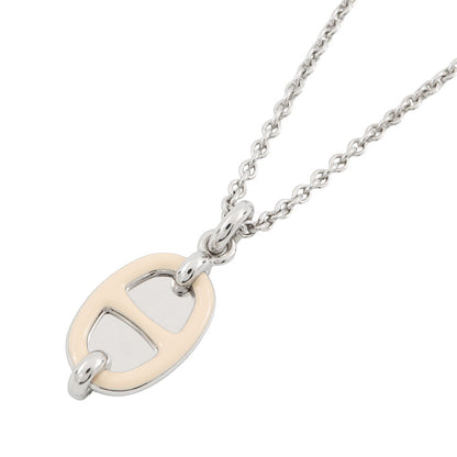 HERMES Mini Mayon Necklace Size PM claim Lacquer Metal