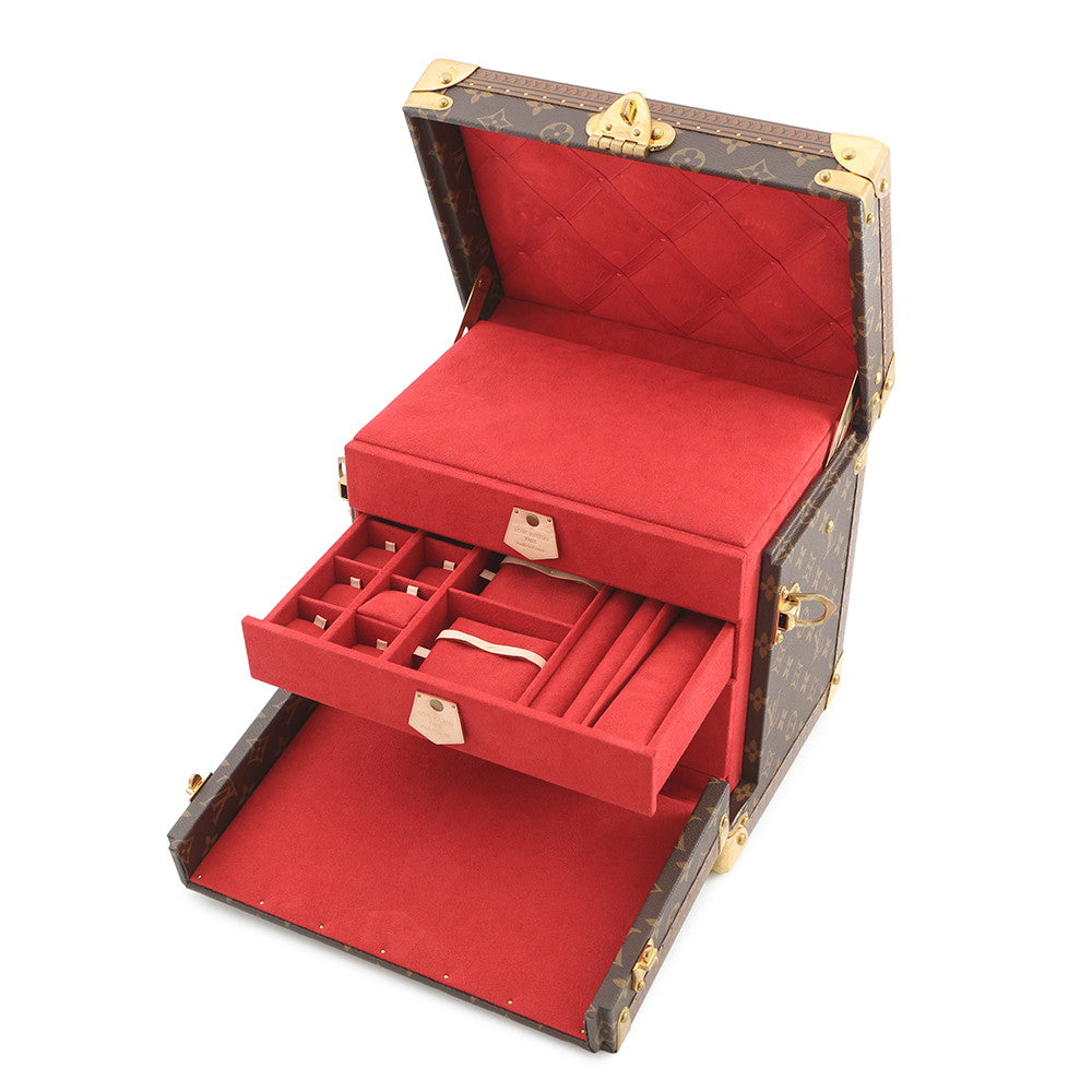 LOUIS VUITTON Vanity Jewelry RedM20074 Monogram