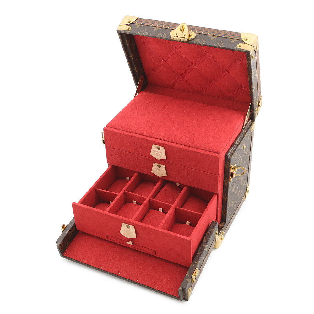 LOUIS VUITTON Vanity Jewelry RedM20074 Monogram