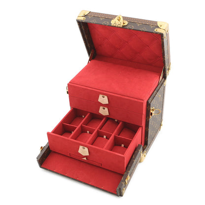 LOUIS VUITTON Vanity Jewelry RedM20074 Monogram