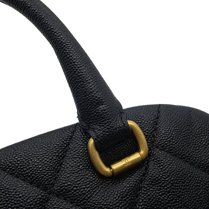 CHANEL Matelasse Bowling Bag BlackAS3893 Caviar Leather