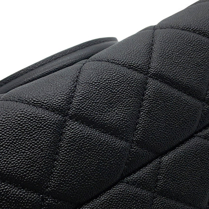 CHANEL Matelasse Bowling Bag BlackAS3893 Caviar Leather