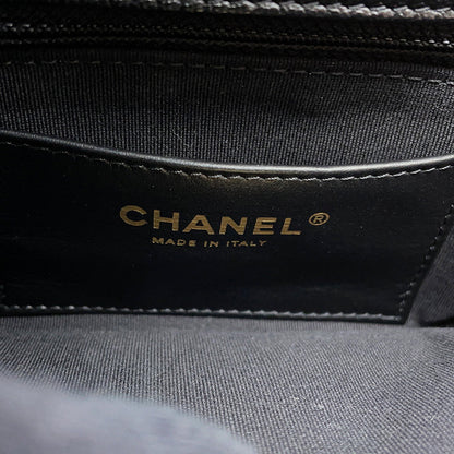 CHANEL Matelasse Bowling Bag BlackAS3893 Caviar Leather