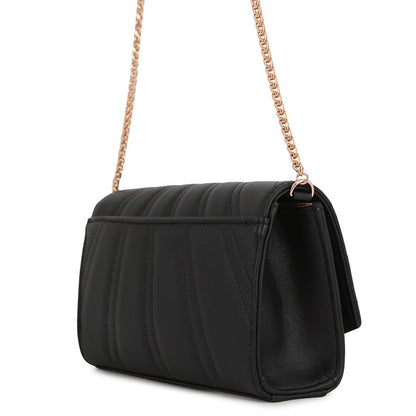 Chopard Happy Mini Chain Shoulder Bag Black Leather