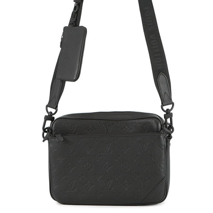 LOUIS VUITTON Trio Messenger NoirM46602 Monogram Shadow