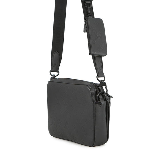 LOUIS VUITTON Trio Messenger NoirM46602 Monogram Shadow