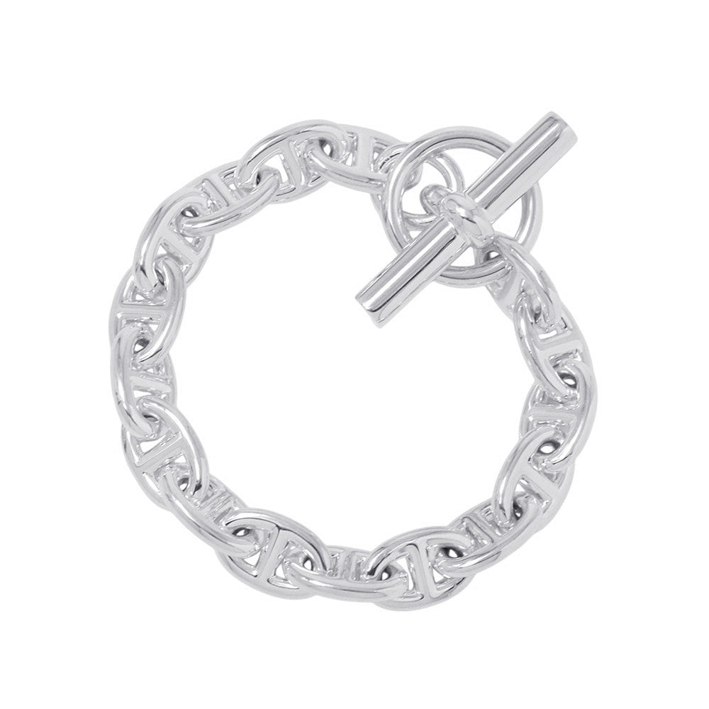 HERMES Chaine d'Ancre Bracelet 16 frames Size PM SV925