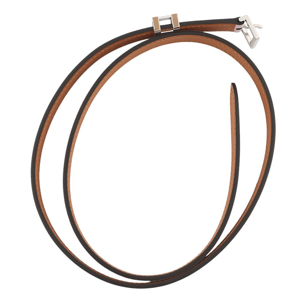 HERMES Belt Pop H 15 Size 70 Mauve Pale/ChaiH010709UKAC070 Epsom