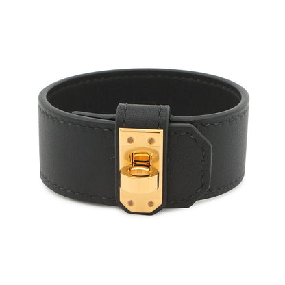 HERMES Kelly Twist Bracelet Small Kelly Twist PM Size T2 BlackH011078CC89 Swift Leather