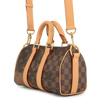 LOUIS VUITTON Keepall Bandouliere BrownM15428 Monogram・Landscape Size 25