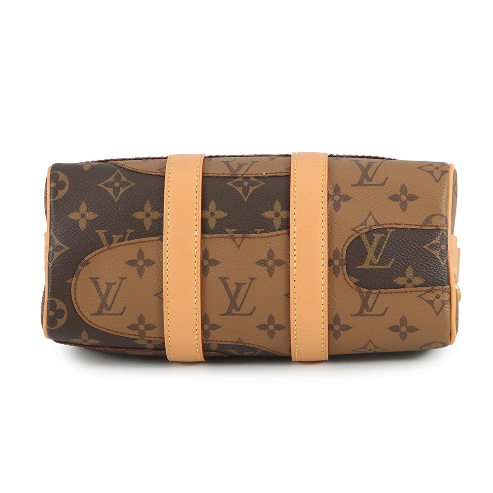 LOUIS VUITTON Keepall Bandouliere BrownM15428 Monogram・Landscape Size 25