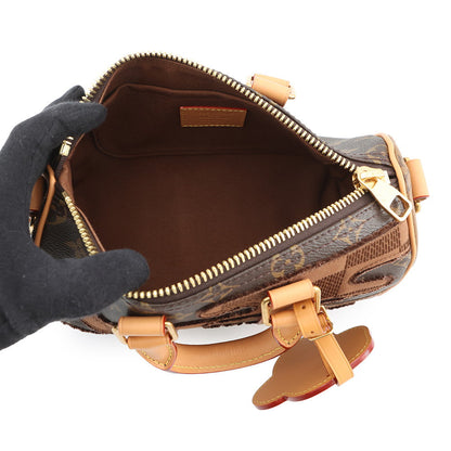 LOUIS VUITTON Keepall Bandouliere BrownM15428 Monogram・Landscape Size 25