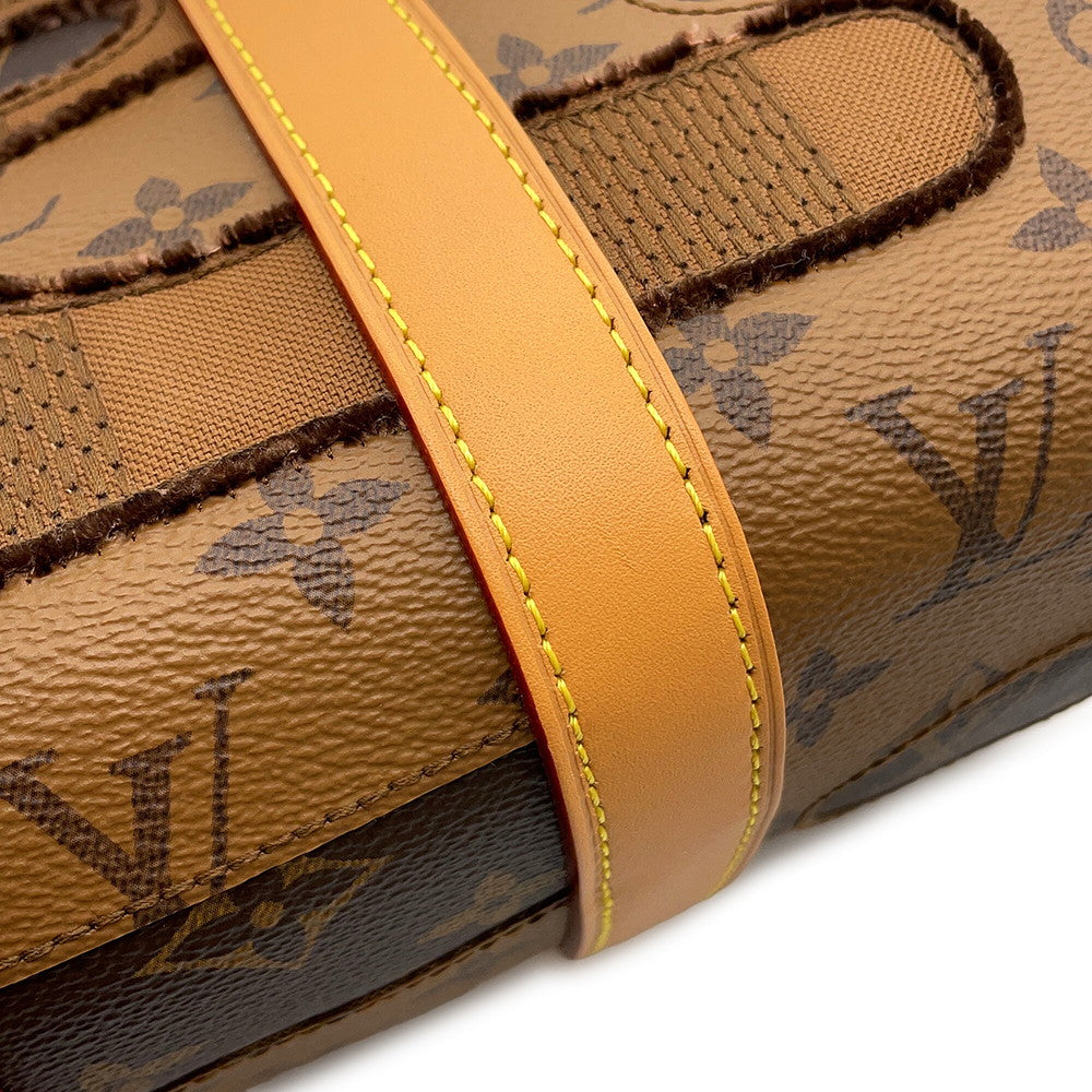 LOUIS VUITTON Keepall Bandouliere BrownM15428 Monogram・Landscape Size 25