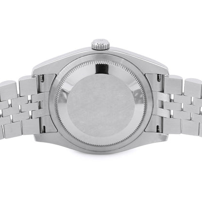 ROLEX Datejust W36mm Stainless Steel K18WG Black concentric Dial116234