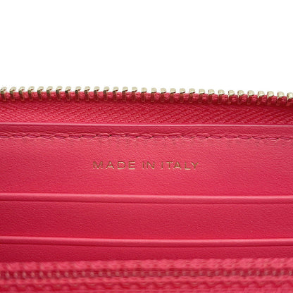 CHANEL CHANEL19 Matelasse Small Zip Wallet Pink Caviar Leather