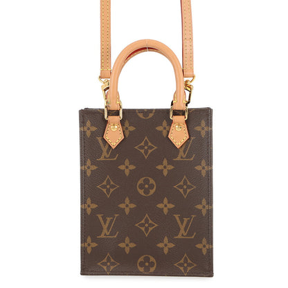 LOUIS VUITTON Petit Sac Plat BrownM69442 Monogram