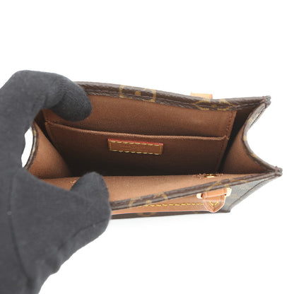 LOUIS VUITTON Petit Sac Plat BrownM69442 Monogram