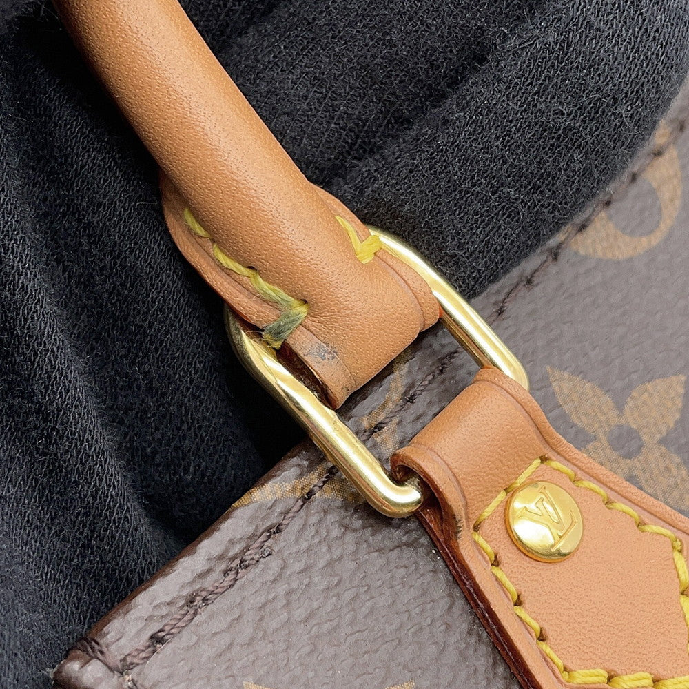LOUIS VUITTON Petit Sac Plat BrownM69442 Monogram