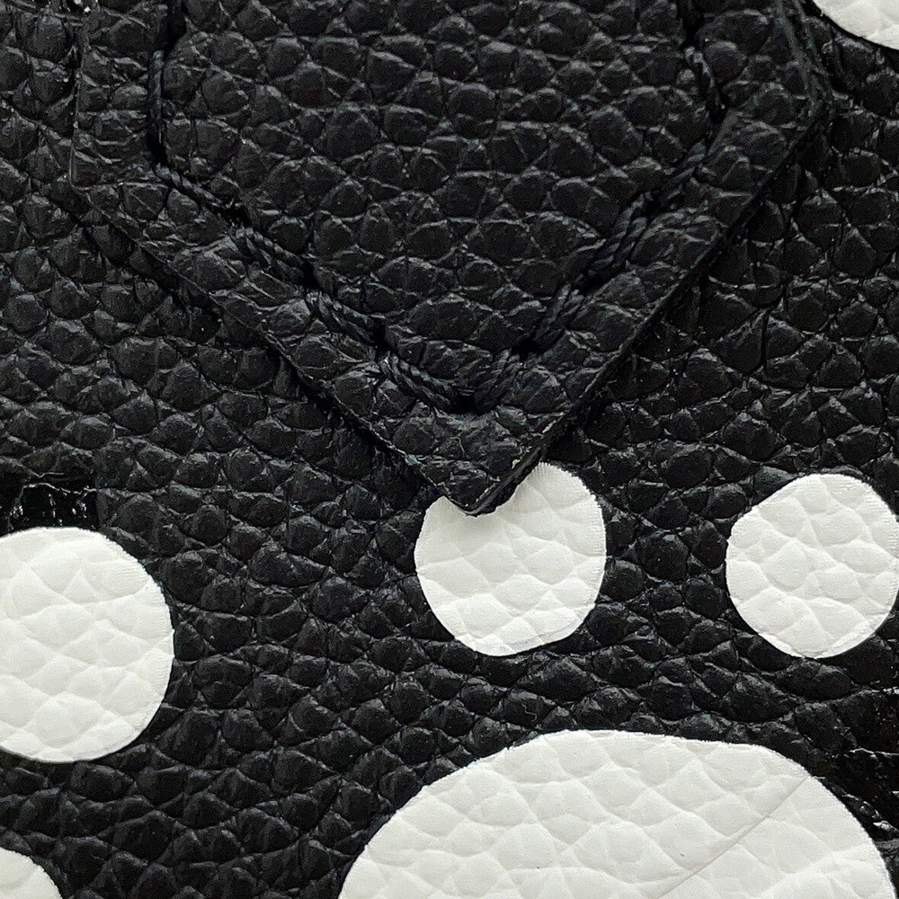 LOUIS VUITTON LV × YK Nano Speedy Noir/WhiteM81910 Monogram Empreinte Leather Infinity Dot Size Nano