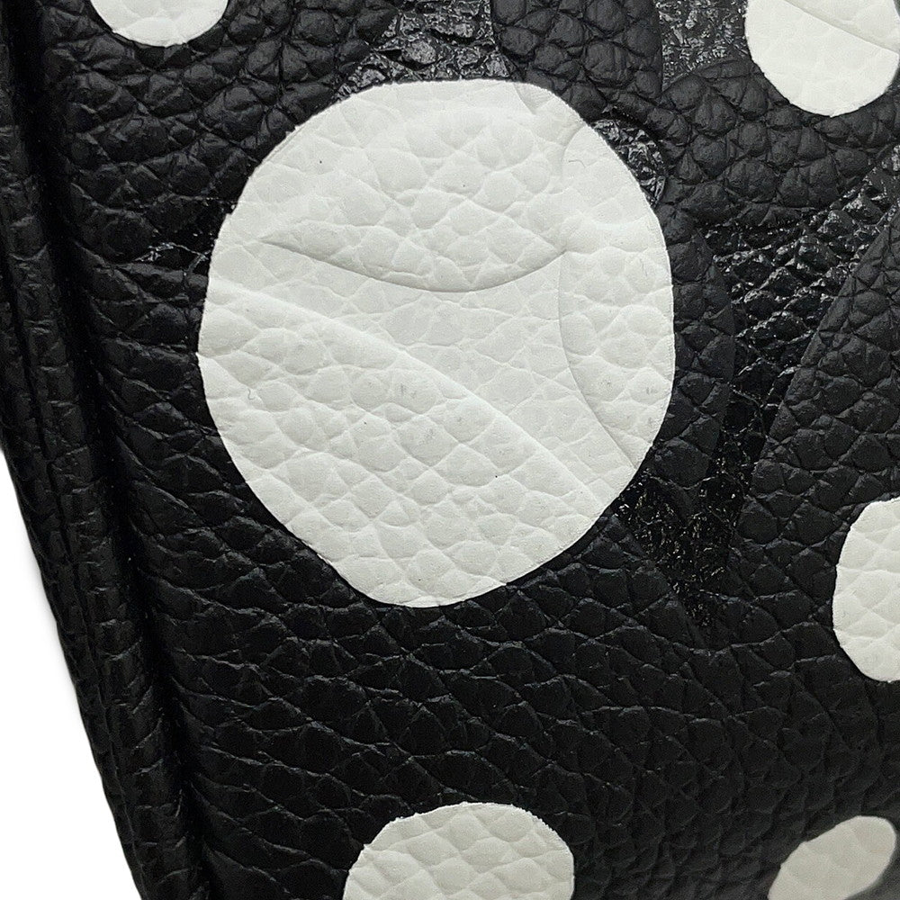 LOUIS VUITTON LV × YK Nano Speedy Noir/WhiteM81910 Monogram Empreinte Leather Infinity Dot Size Nano