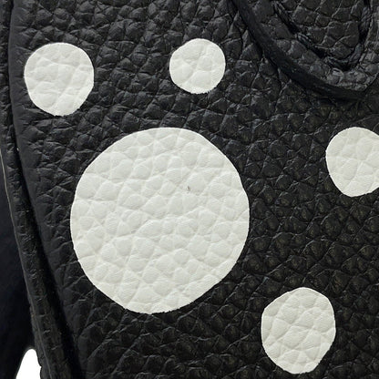 LOUIS VUITTON LV × YK Nano Speedy Noir/WhiteM81910 Monogram Empreinte Leather Infinity Dot Size Nano