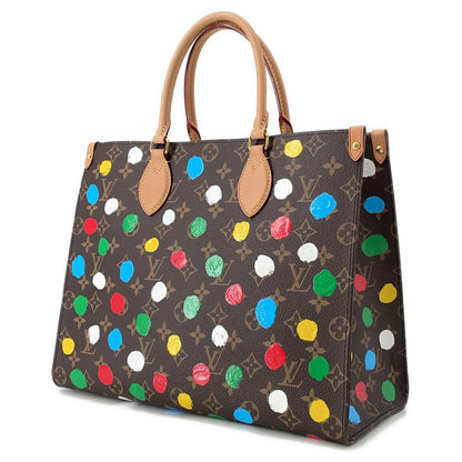 LOUIS VUITTON LVxYK Onthego RedM46379 Monogram Painted Dot Size MM