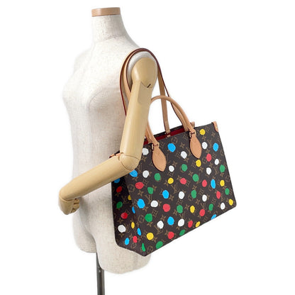 LOUIS VUITTON LVxYK Onthego RedM46379 Monogram Painted Dot Size MM