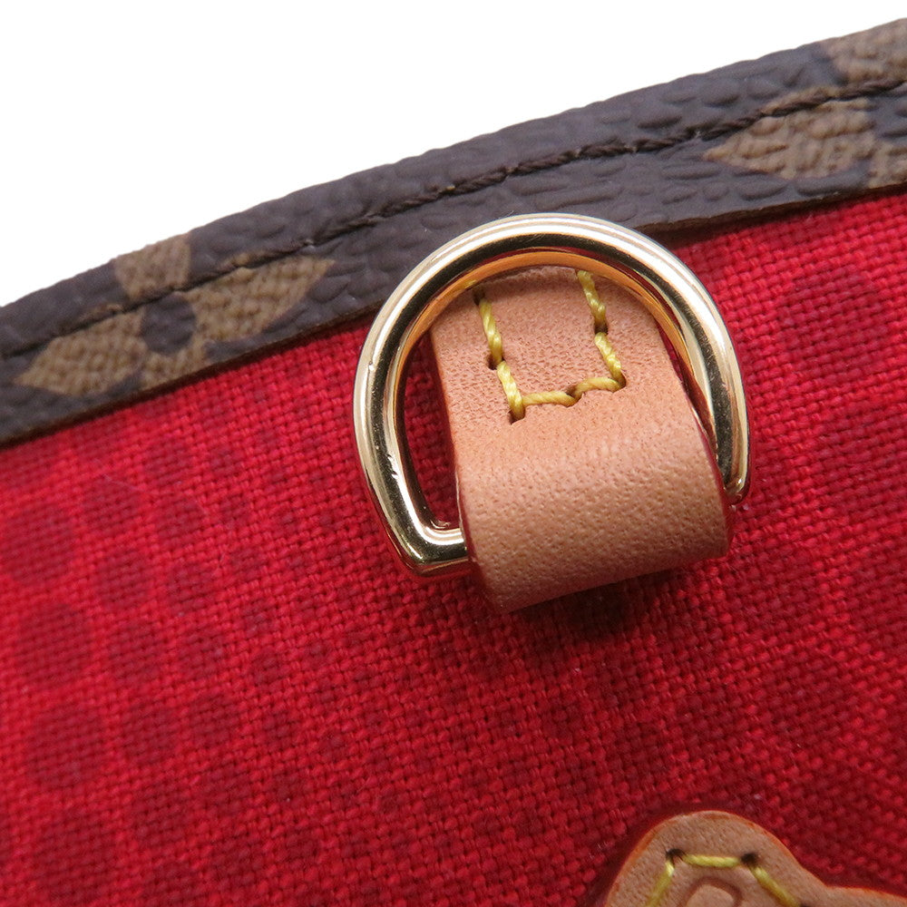 LOUIS VUITTON LVxYK Onthego RedM46379 Monogram Painted Dot Size MM