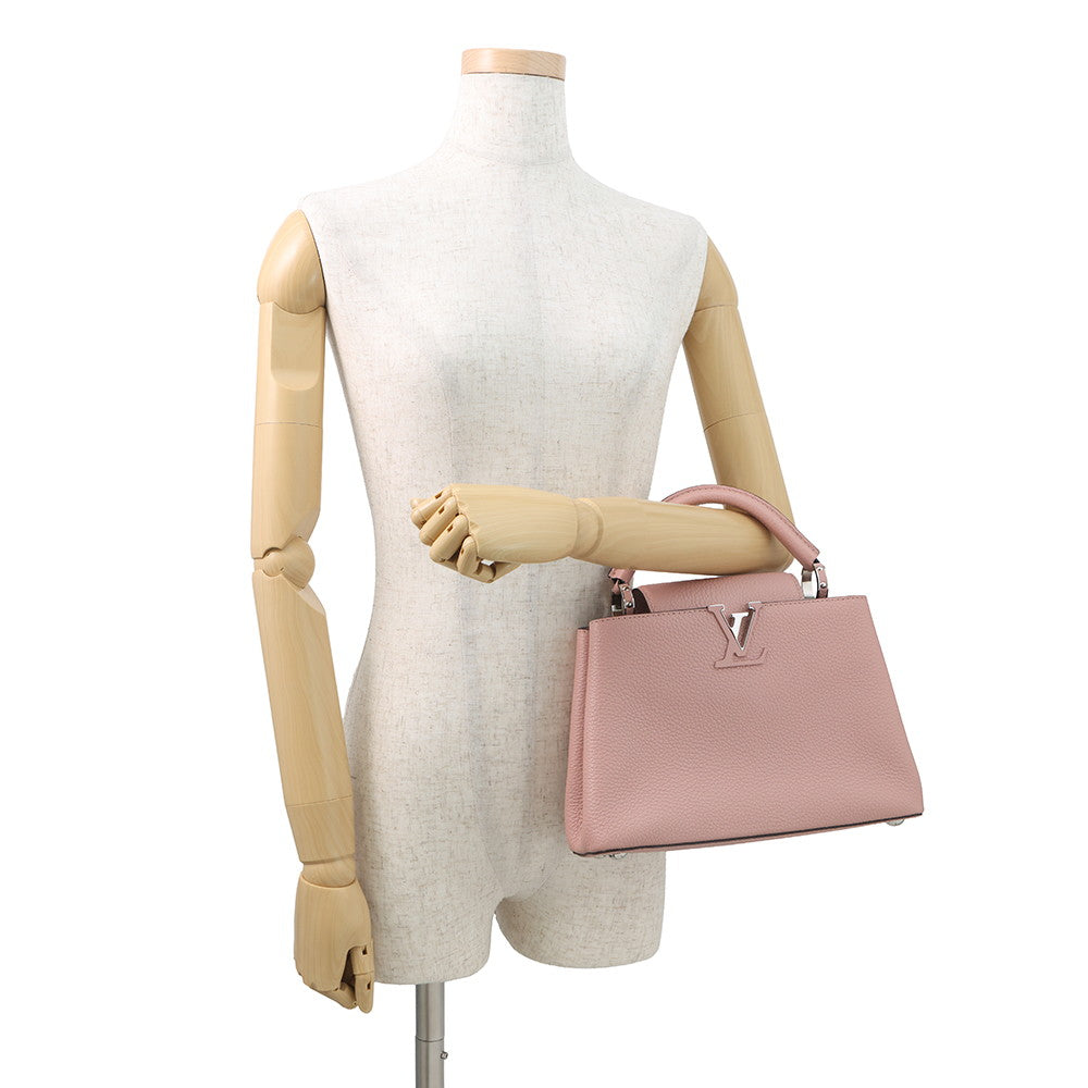 LOUIS VUITTON Capucines MagnoliaM94635 Taurillon Leather Size BB