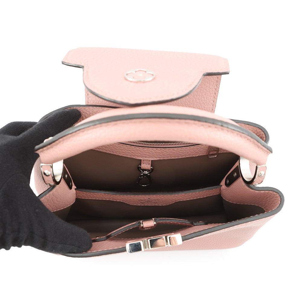 LOUIS VUITTON Capucines MagnoliaM94635 Taurillon Leather Size BB