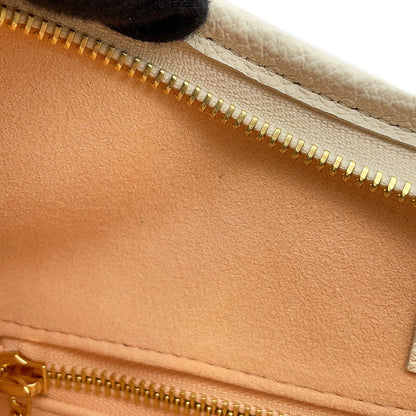 LOUIS VUITTON Carryall Zip NM White/PinkM24141 Bicolor Monogram Empreinte Leather Size PM