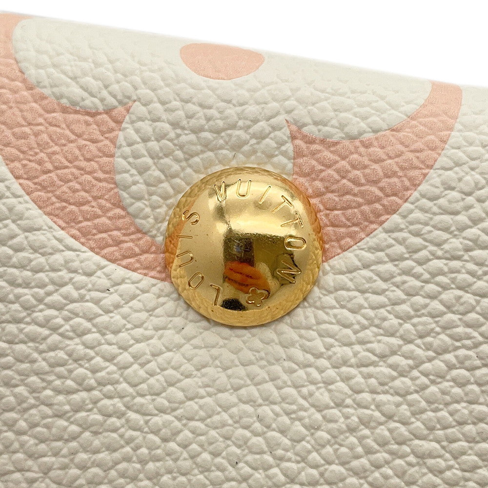 LOUIS VUITTON Carryall Zip NM White/PinkM24141 Bicolor Monogram Empreinte Leather Size PM