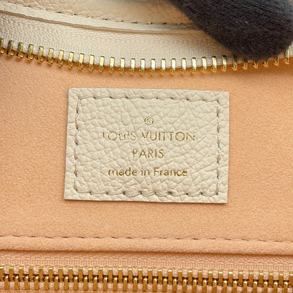 LOUIS VUITTON Carryall Zip NM White/PinkM24141 Bicolor Monogram Empreinte Leather Size PM