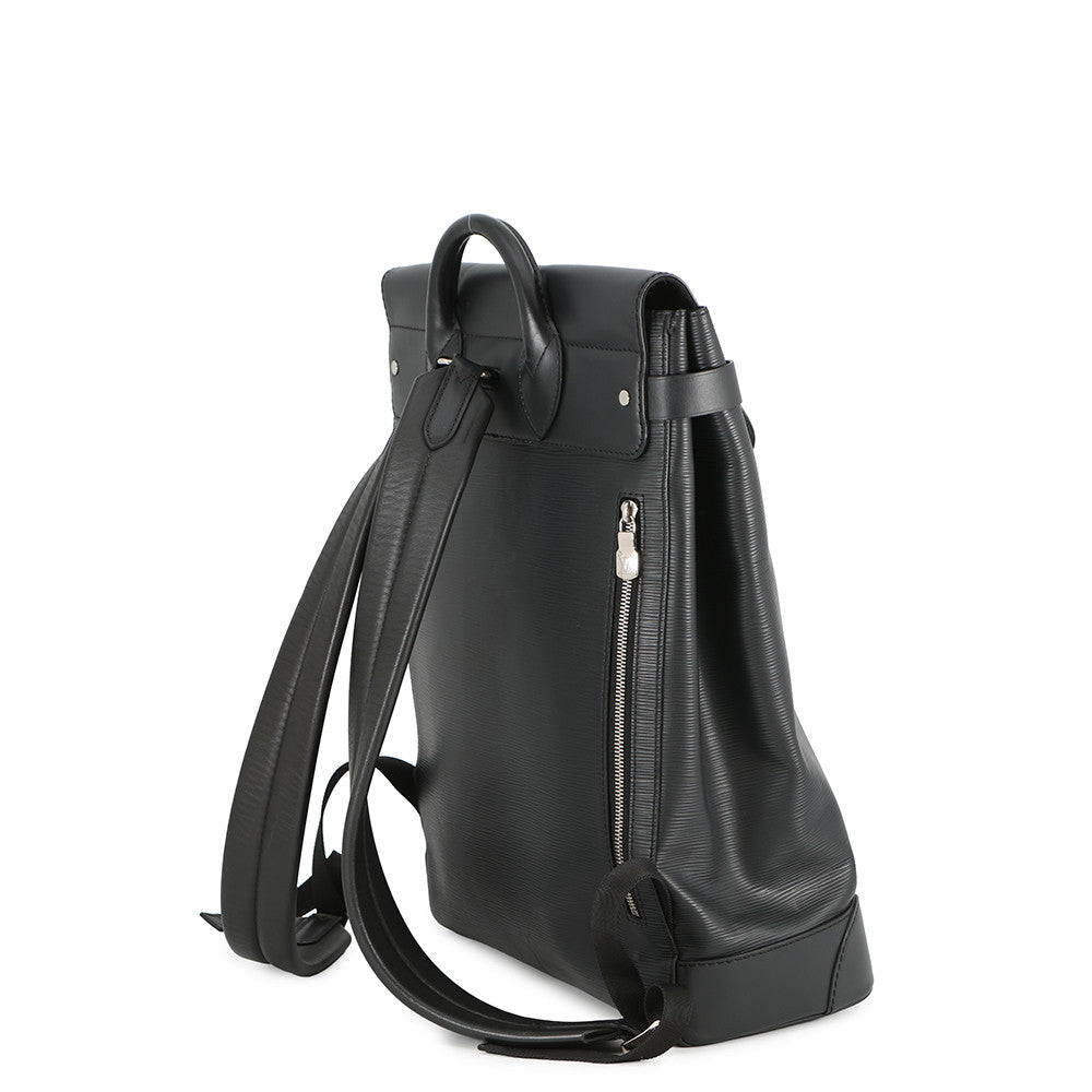 LOUIS VUITTON Steamer・Backpack NoirM54488 Epi Leather