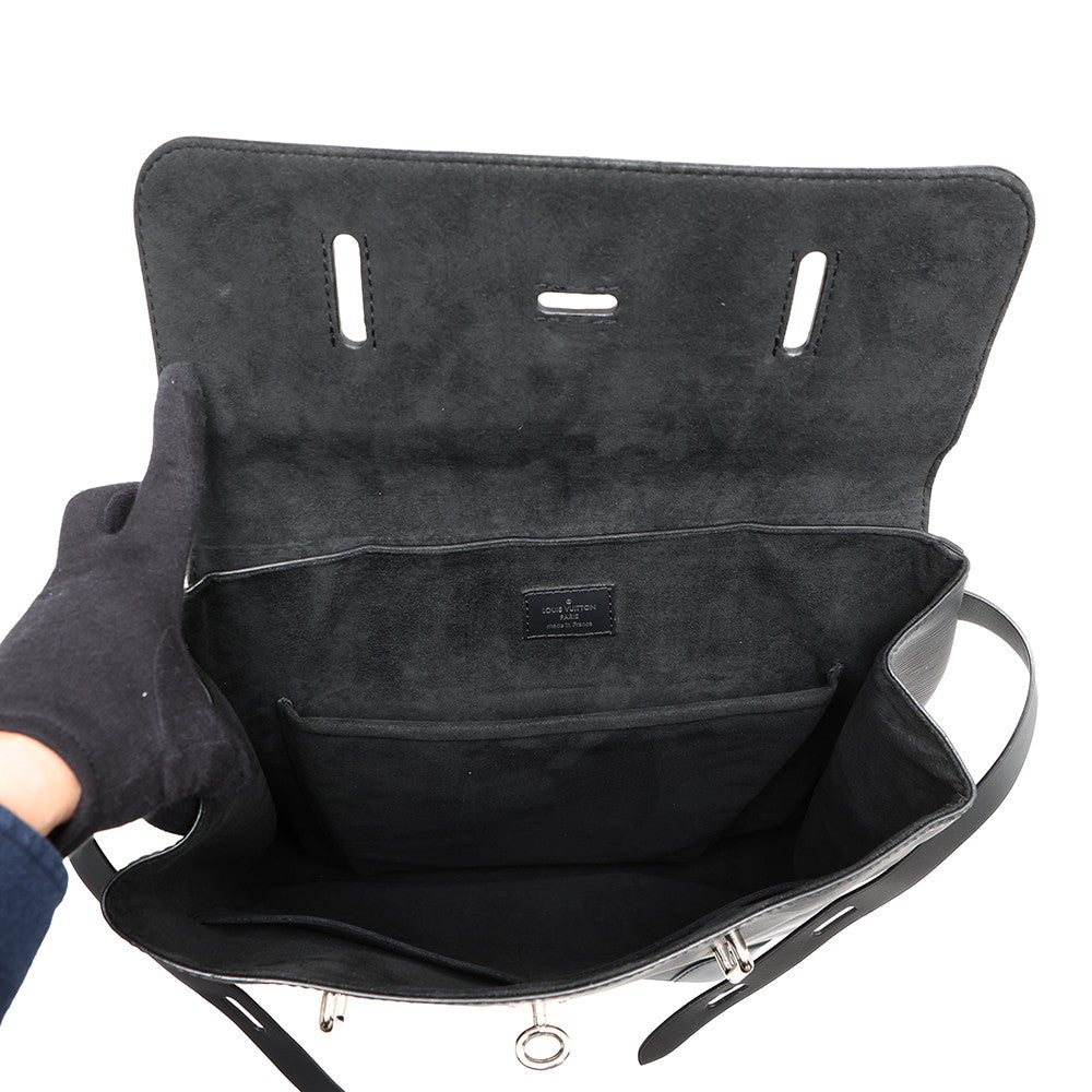 LOUIS VUITTON Steamer・Backpack NoirM54488 Epi Leather
