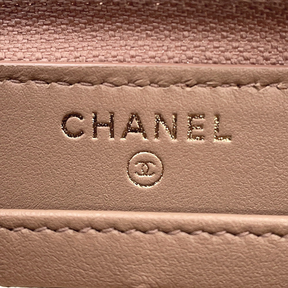 CHANEL Boy Chanel Wallet BeigeA80815 Caviar Leather