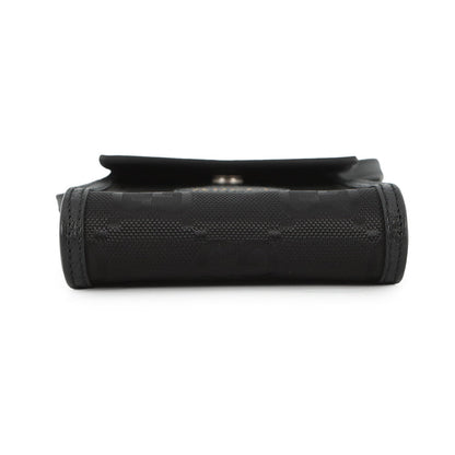GUCCI Off the Grit Shoulder Bag Black625599 GGNylon