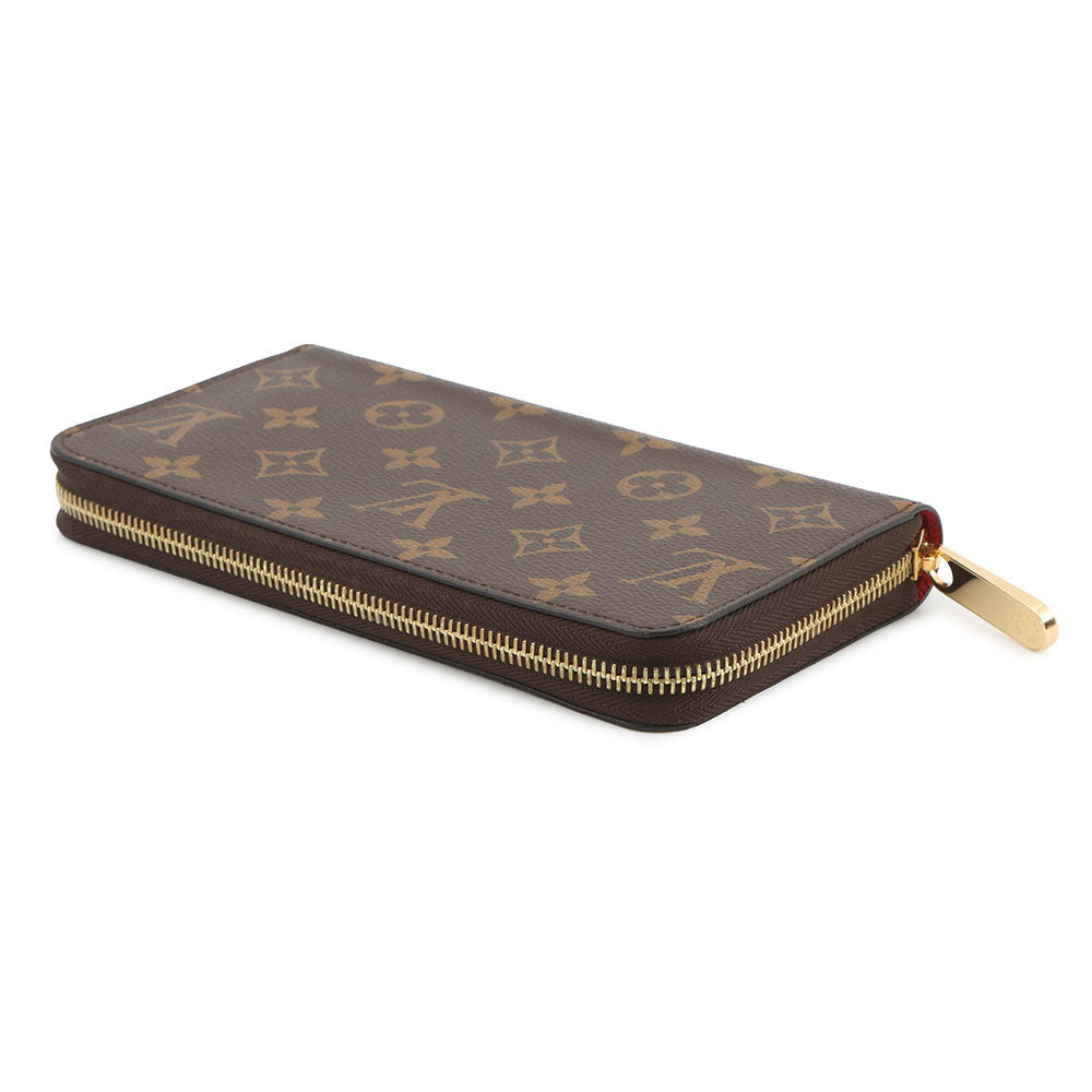 LOUIS VUITTON Zippy Wallet CoquelicotM41896 Monogram