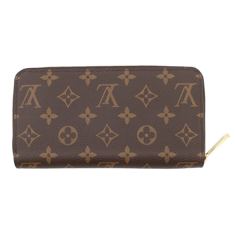 LOUIS VUITTON Zippy Wallet CoquelicotM41896 Monogram