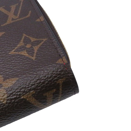 LOUIS VUITTON Zippy Wallet CoquelicotM41896 Monogram
