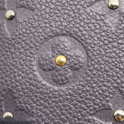 LOUIS VUITTON Zippy Wallet GrayM62209 Monogram Empreinte Leather/Studded