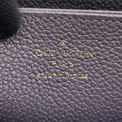 LOUIS VUITTON Zippy Wallet GrayM62209 Monogram Empreinte Leather/Studded