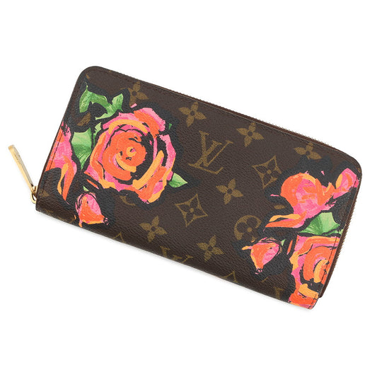 LOUIS VUITTON Zippy Wallet BrownM93759 Monogram・Rose