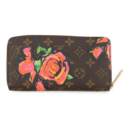 LOUIS VUITTON Zippy Wallet BrownM93759 Monogram・Rose